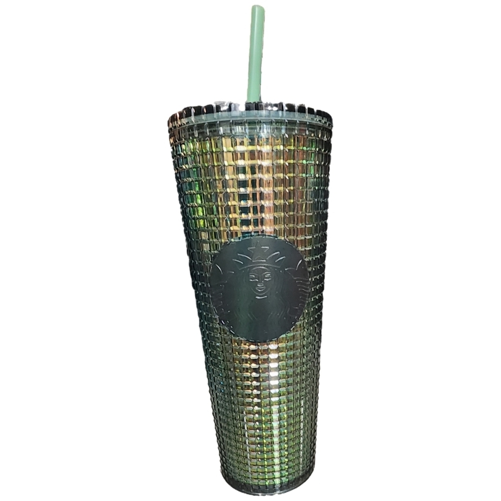 Starbucks 24oz Green Gradient Ombre Jeweled Venti Tumbler